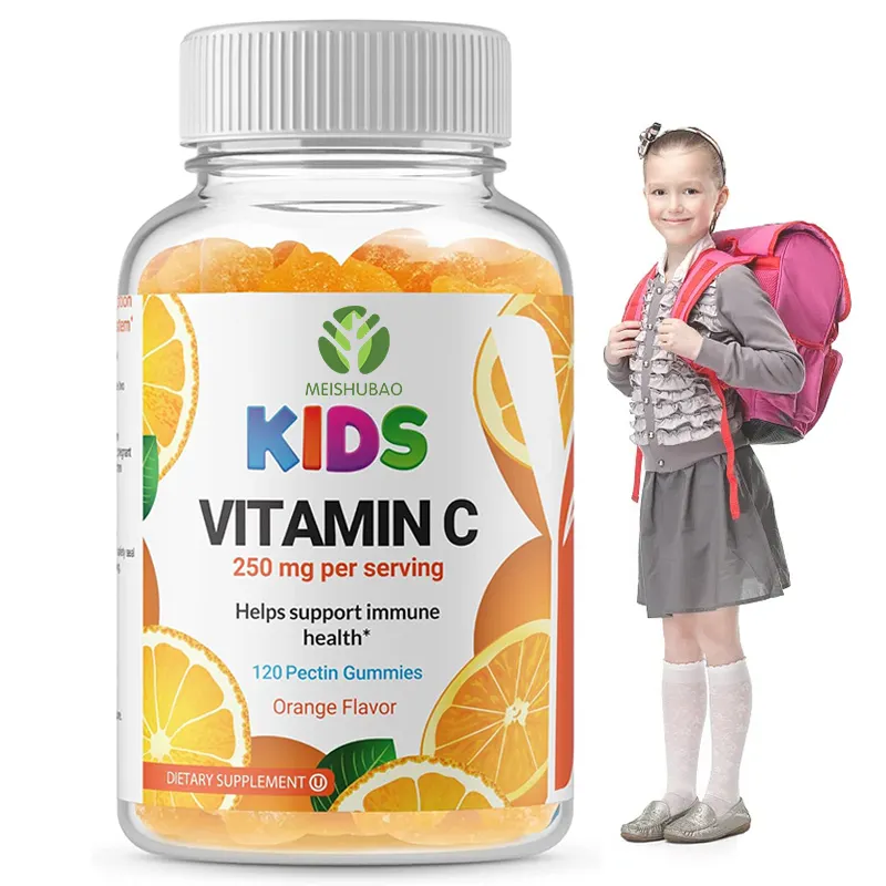 Toptan özelleştirilebilir sakızlı vitamin takviyesi vitamini sakızlı ayı vitamini b2 gummies çocuklar için