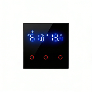 Interrupteur intelligent mural <span class=keywords><strong>Aqara</strong></span> à commande tactile avec variateur d'intensité, écran LED numérique, panneau en plastique pour la maison, la chambre, le bureau - Product Image 1
