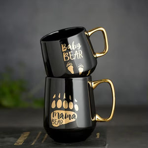 Nueva <span class=keywords><strong>taza</strong></span> de porcelana <span class=keywords><strong>personalizada</strong></span> para mamá, papá, regreso a la escuela, Día de la madre y Día del Padre, regalo de cerámica para té y café - Product Image 4