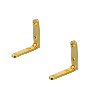 Tùy Chỉnh Rắn Đồng Brass Bản Lề Hộp Gỗ Lưu Trữ Hộp Đồ Trang Sức Giấu Thùng Bản Lề Dễ Dàng Khoan Loại Cài Đặt - Product Image 5