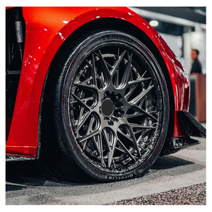 Jantes en alliage d'aluminium forgé de haute qualité GS 17 28 20 22 24 26 5x114.3 PCD, jantes sur mesure à profil décalé, neuves pour <span class=keywords><strong>BMW</strong></span> Audi GTR Urus - Product Image 2
