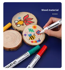 Vente chaude <span class=keywords><strong>Yeko</strong></span> MP-01 stylos de peinture de voiture à base d'huile étanches et stylos de marquage en métal avec clips de retouche spécifiques au ballon (12 couleurs) - Product Image 6