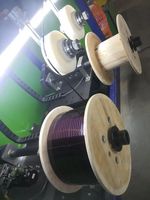 Fil de cuivre émaillé plat de haute qualité, taille personnalisée, fil de bobinage industriel pour moteurs et transformateurs
