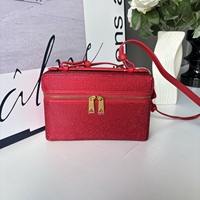 Sac de maquillage élégant pour femmes, nouveau, brillant, de style designer de luxe, sacs pratiques et tendance, adaptés aux voyages, aux courses quotidiennes et aux soirées