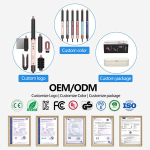 Set de Peinado Iónico Profesional 6 en 1 con Motor BLDC de 150 000 RPM, <span class=keywords><strong>Cepillo</strong></span> de Aire Caliente Eléctrico de Alta Velocidad y Multi-Estilizador - Product Image 4