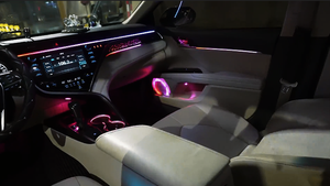Luce Atmosferica a 64 Colori Symphony <span class=keywords><strong>per</strong></span> Toyota Camry 2018-2023, Illuminazione Interna <span class=keywords><strong>LED</strong></span> di Alta Qualità <span class=keywords><strong>per</strong></span> Toyota Camry 2018-2023 - Product Image 2