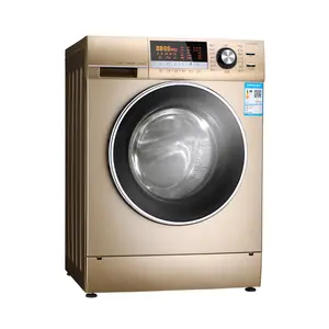 Minimáquina de lavar ropa, lavadora automática de carga frontal de 9kg, individual, automática