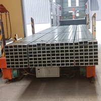 Tube carré en acier galvanisé 20 x 20 25 x 25 40 x 40 50 x 50 60 x 60 20 x 40 30 x 50 40 x 60 150 x 150
