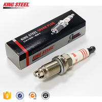 Bougies d'allumage automobile en iridium de haute qualité, originales et authentiques, de marque King Steel, universelles, bougies d'allumage en platine, fabricants OEM
