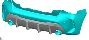 Difusor trasero de fibra de carbono para BMW Serie 1 F40 M Sport Mtech Hatchback 2020-2022 <span class=keywords><strong>118i</strong></span> M135i - Product Image 3