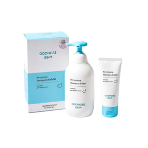 Goongbe Pri-mmune Set de Champú y Baño 350mL 100mL Hipoalergénico Para Piel Sensible - Product Image 2