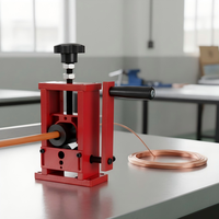 Machine à dénuder les fils semi-automatique portable de haute précision Wen Ding S-20 Mini Rouge, fabriquée en Chine, certifiée CE, 0.045-1