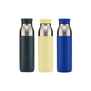 Bouteille isotherme personnalisée, tasse thermos, double paroi isolée, acier inoxydable, bouteille d'eau de sport - Product Image 3