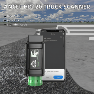 Escáner OBD2 para Camiones Pesados ANCEL HD120 24V, 4x4, Diésel, Pickup, 9/16 PIN, Bluetooth, para Análisis de Motor VOLVO, OEM, ODM, DPF - Product Image 2