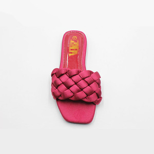 Ciabatte Bubble Cool <span class=keywords><strong>da</strong></span> Donna, <span class=keywords><strong>Scarpe</strong></span> Estive <span class=keywords><strong>da</strong></span> Spiaggia Piatte e Comode, Sandali Massaggianti Intrecciati con Punta Quadrata - Product Image 5