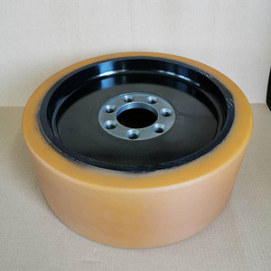 Rueda Motriz de Poliuretano Sólido para Montacargas 350x140-90-7h, Neumático Amortiguador Linde BT Crown, Dureza 95 <span class=keywords><strong>Shore</strong></span> A BT 7594123 - Product Image 5