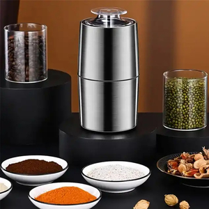 Cafetera de un solo cuchilla para uso doméstico, hierbas, especias, granos, nueces, frijoles, con carcasa de acero inoxidable - Product Image 5