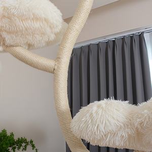 Blumen kratz baum Klettergerüst Baumhaus Moderner Luxus turm Kratz baum Kratz bäume & Kratzer Schmiedeeisen Kratz baum - Product Image 3