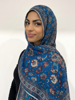 Nouveau Hijab Premium Sharut pour Femmes Musulmanes – Foulard Léger, Doux et Respirant, Élégant en Pashmina Imprimé Pashmodal Modal