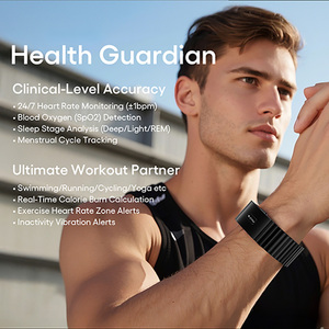 Vòng đeo tay thông minh JCVital V4 Silver Health dành cho cặp đôi, thiết bị đeo thông minh, vòng đeo tay thể dục, đồng hồ thông minh, thiết bị đeo được năm <span class=keywords><strong>2025</strong></span> - Product Image 4