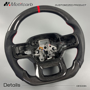 Volante de Fibra de Carbono Personalizado para Ford F-150 XL 4x4 Raptor R Tremor STX 2019-2025, Accesorios Interiores para Automóvil - Product Image 3