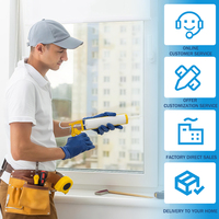 Ventana Francesa de Acero PDP, Tamaño y Color Personalizados, Impermeable, Insonorizada, para Uso Exterior en Dormitorios