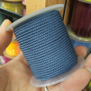 ST1054 renkli takı çin düğüm naylon örgülü kordon bilezik makrome boncuk kabloları dize konu - Product Image 3