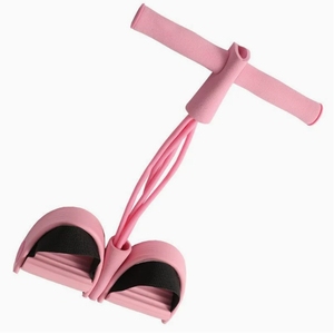 Fasce di allenamento per la resistenza al Fitness pedali per esercizi a tubo 4 Sit-board fune Expander elastici per Yoga Pilates espansore petto - Product Image 2