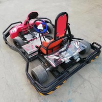 Go-Kart Eléctrico de Carreras, con Potente Motor y Chasis Resistente para Parques de Diversiones