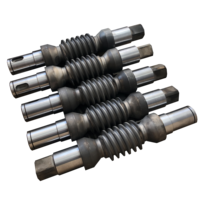 Petit module d'engrenage à vis sans fin personnalisé pour boîte de vitesses industrielle, traité thermiquement, usiné CNC, pièce OEM, certifié ISO9001, marque ZK, laiton et acier