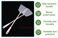 Raquette à mouches en plastique réutilisable, écologique, pour l'intérieur et l'extérieur, pour le contrôle des insectes