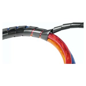 Glandura para cables, manguera espiral negra 00220994 - Product Image 1