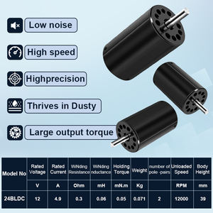 RB BLDC 고토크 3000와트 12볼트 DC 모터 1000W DC 모터, 룸 쿨러용 브러시리스 DC 진동 모터 - Product Image 5