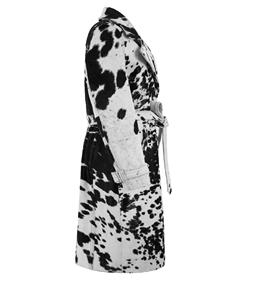 Manteau pour femme en cuir Nappa noir souple 100% véritable, nouvelle saison, avec accessoires haut de gamme, marque privée OEM/ODM, style moderne et minimaliste - Product Image 3