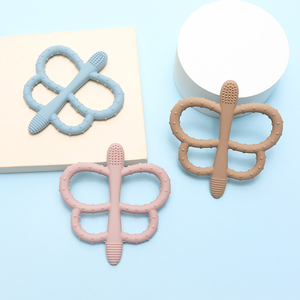 Massaggiagengive in Silicone per Neonati 0-12 Mesi Senza BPA Personalizzato Giocattolo da Masticare Stile Animale Carino Anello Sensoriale per Dentizione Regalo - Product Image 5