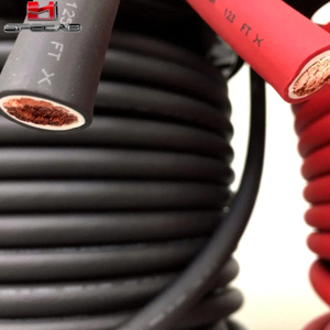 Cable de batería 1/0 o 2/0 <span class=keywords><strong>calibre</strong></span> AWG cable de alimentación de cobre puro extremo hecho en China - Product Image 2