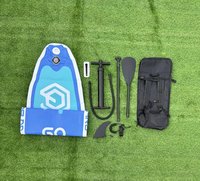 Planche de paddle gonflable SUP, planche de surf de randonnée, planche de surf portable avec pont antidérapant pour adultes et débutants