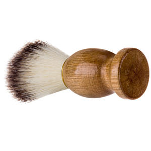 Brosse à raser pour hommes, manche en bois, brosse de nettoyage du visage, rasoir pour hommes, outil de barbier - Product Image 4