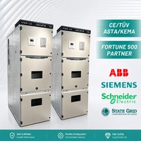 Armoire de commutation mobile métallique KYN28 12kV IP4X conforme à la norme IEC pour la distribution d'énergie moyenne tension et le contrôle de l'alimentation principale