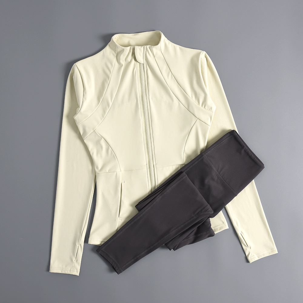 Beige + gris