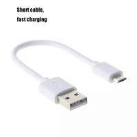 Meilleures ventes Câble de données USB 2.0 haute vitesse 20 cm mâle vers micro pour synchronisation de données et charge d'imprimante Câbles de données USB en cuivre micro pour appareils Android
