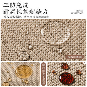 พรมปูพื้นห้องครัวทรงสี่เหลี่ยมผืนผ้า สีพื้น กันน้ำ กันลื่น ซักได้ ลดความเมื่อยล้า เหมาะสำหรับร้านอาหาร - Product Image 5