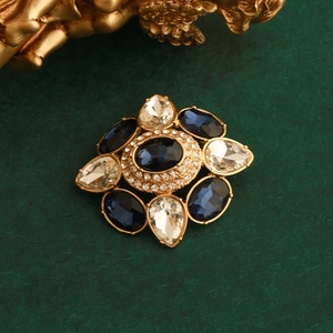 luxe broche pour manteau mode broches élégantes pour femmes accessoire de fête beaux ornements Extra Large broche conception - Product Image 1