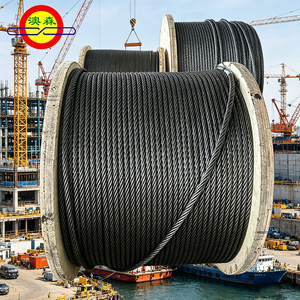 Câble <span class=keywords><strong>en</strong></span> acier Aosen1*19 haute résistance pour projets architecturaux et de <span class=keywords><strong>suspension</strong></span> - Product Image 1