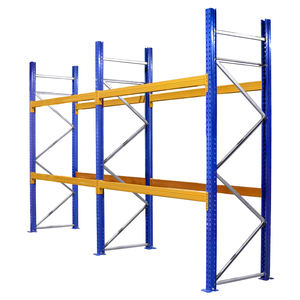 Chariot élévateur industriel robuste boulonné certifié empilant des étagères sélectives de support de stockage rayonnage de palette - Product Image 2