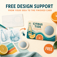 Cartes à gratter promotionnelles personnalisées en gros pour magasins de détail, cartes à gratter à récompense imprimées en couleur pour le shopping