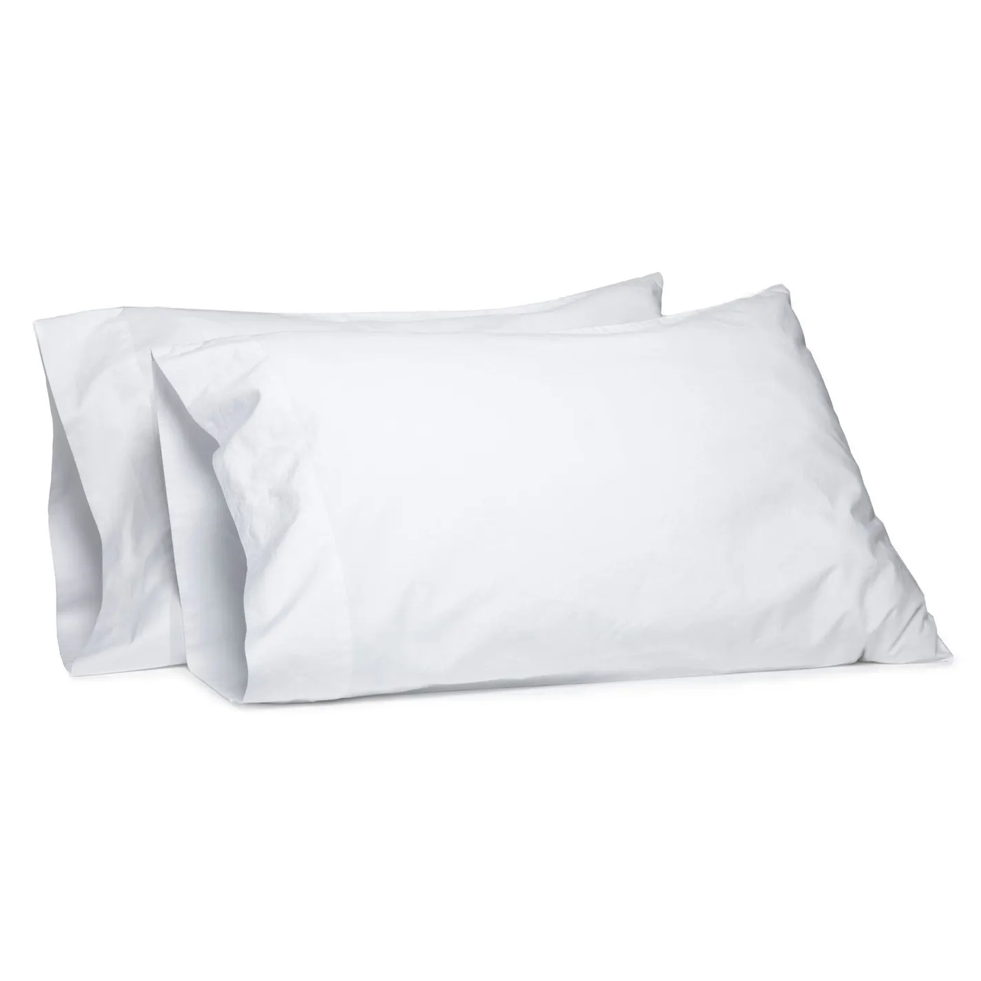 Aziz zafer fabrika fiyat 200tc pamuklu kumaş beyaz otel tarzı yastık yastık kılıfı kapakları