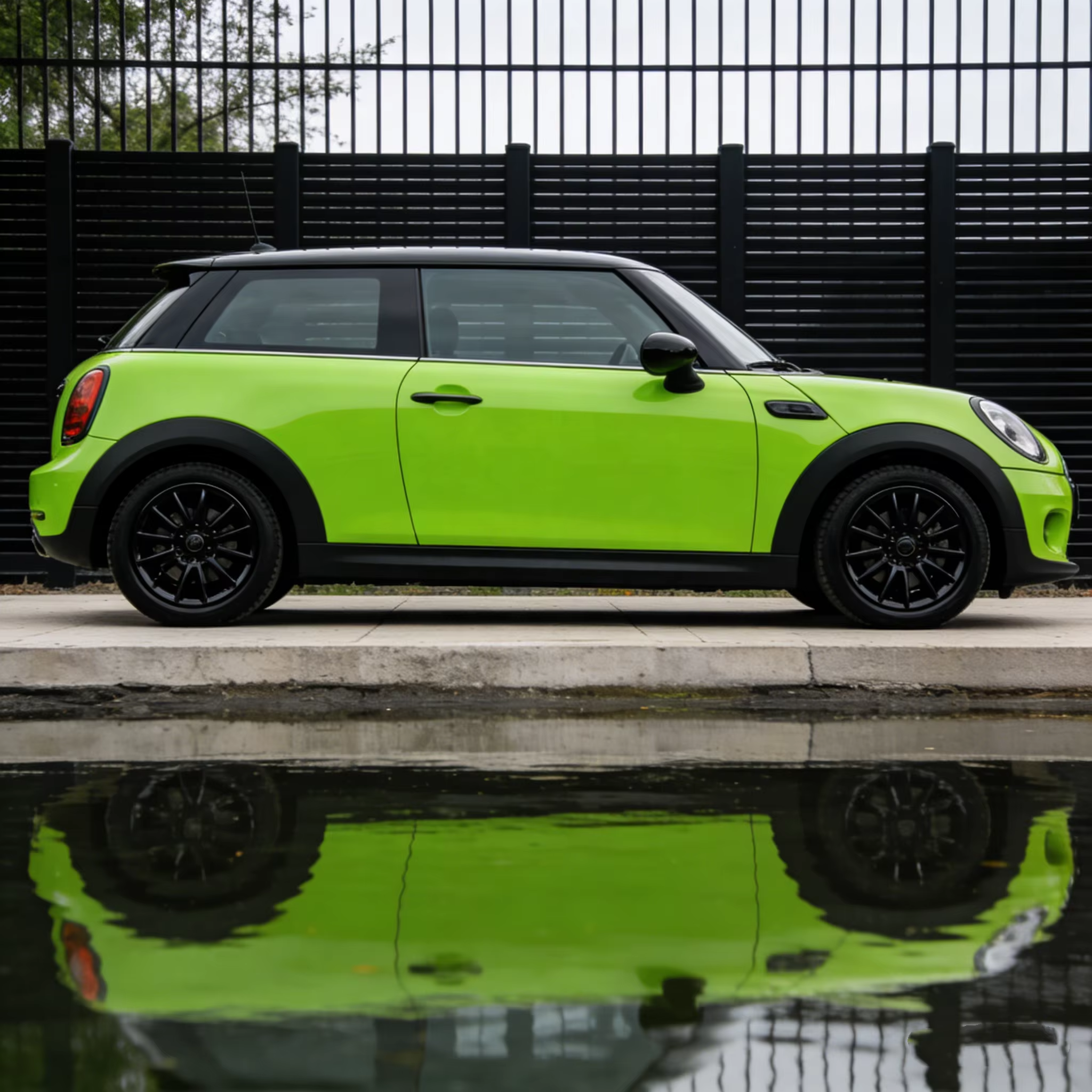 สีเขียว