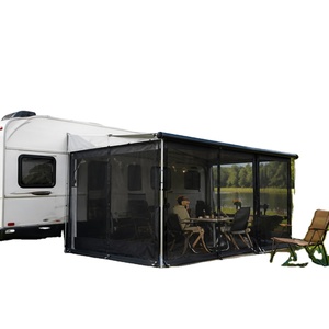 Moustiquaire de protection pour <span class=keywords><strong>auvent</strong></span> de camping-car, enclos anti-moustiques pour <span class=keywords><strong>caravane</strong></span>, sur mesure OEM - Product Image 1