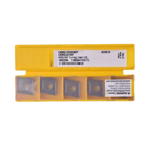Kennametais CNMG120404-MP kualitas tinggi Kc5010 CNC alat pembalik Internal Titanium karbida dilapisi pisau poligonal <span class=keywords><strong>60HRC</strong></span> - Product Image 1